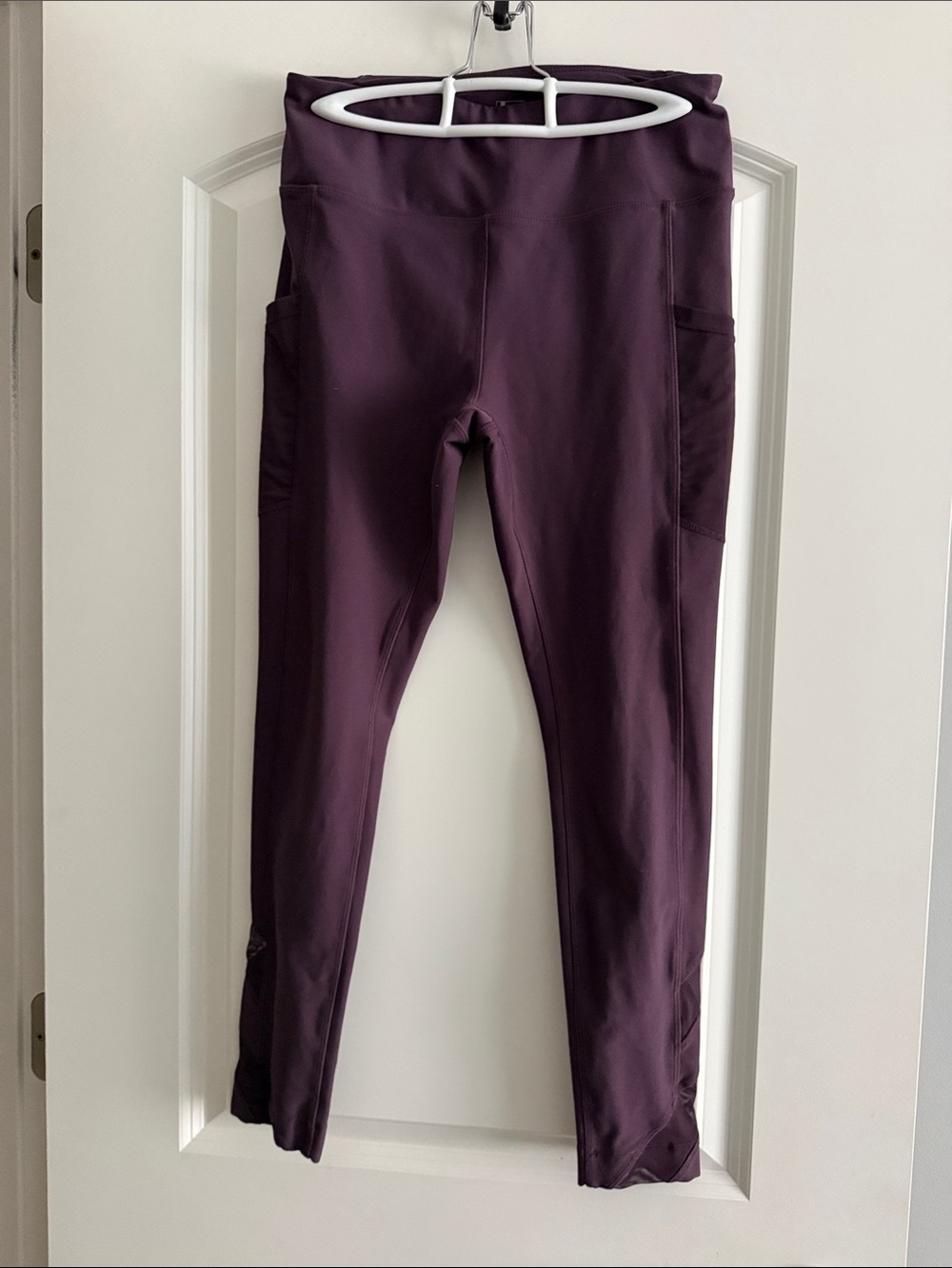 Mondetta Plum Kids Leggings with Side Pockets